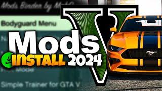 How to Install MODS for GTA 5 - EASY in 2024 (PC)