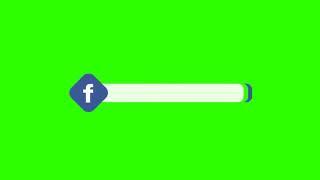 Facebook Green screen animation || Facebook Green screen