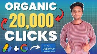  Get 20,000+ Organic Clicks From Google Daily * Free Website Traffic * Website Traffic *