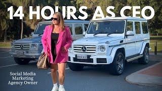 14 Hours as CEO | Day In The Life Vlog | Digital Marketing Agency Owner