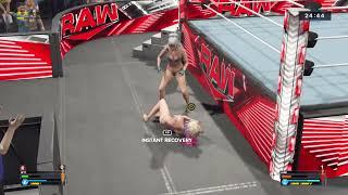 WWE 2K23 Jett VS Ahri Thong Submission Ironwoman