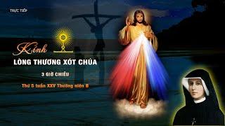 Giờ Đọc Kinh Lòng Thương xót Chúa Chiều Thứ 5 Tuần XXV thường niên năm B