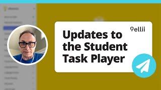 Updates to the Student Task Player