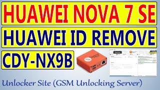 Huawei Nova 7 SE (CDY-NX9B) Huawei id Remove By Sigma Plus
