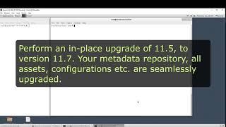 IBM Information Server Upgrade from 11.5 to 11.7 FP1; Linux 7.0, Oracle 12.1.0.2