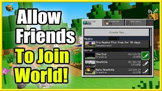 How to Allow Friends to Join Minecraft World (Turn Multiplayer On!)