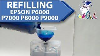 InkOwl Refillable Cartridges for Epson SureColor P6000, P7000, P8000, P9000