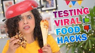 DURGA PUJA *VIRAL* FOOD HACKS Testing & Shopping !! | Honest Review Ep 9 | Wonder Munna Unplugged