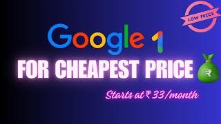 How to get Google one For cheap |  Heavy discount Storage option | Full complete guide