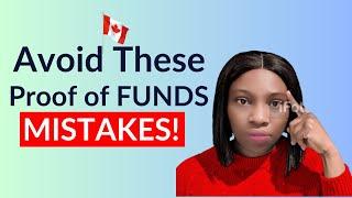 Avoid These Proof of Funds Bank Statement Errors When Applying For Your Canada Study Visa
