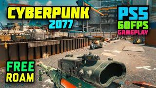 Cyberpunk 2077 Free Roam & Fight [PS5 Gameplay] Patch 1.21 • 4K HDR