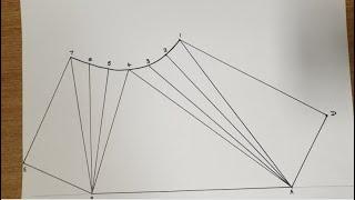 Technical drawing Offset Square to round