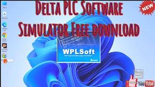 How to download and install delta PLC software free and simulator/WPL software,ISP soft/Step by step