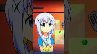 Kokoa Hoto,Chino Kafuu #anime  #animemoment #animeedit #shorts #shortsedit