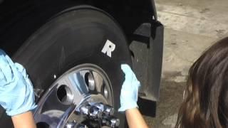 How To Make White Letter Tires