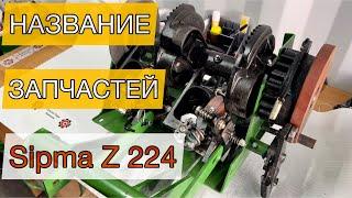 Из чего состоит | ВЯЗАЛЬНЫЙ АППАРАТ SIPMA Z224