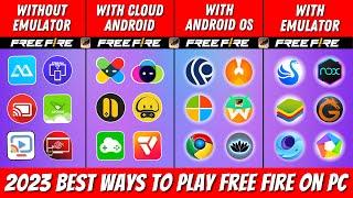 4 Best Working Methods to Play Free Fire in PC/Laptop 2023