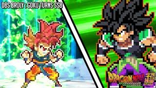 DBS Broly: Goku Turns SSB [Sprite Animation]