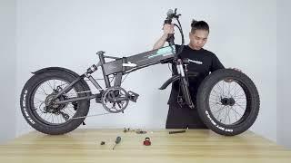 Fiido M1 Pro Folding Electric Bike UK - Unboxing & Assembling