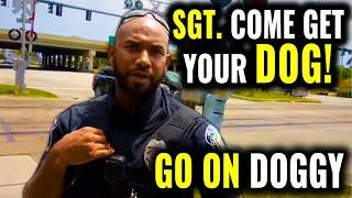 THUG Cop Gets Owned And Put In His Place! Intimidation Tactic Failed ID Refusal! 1st Amendment Audit