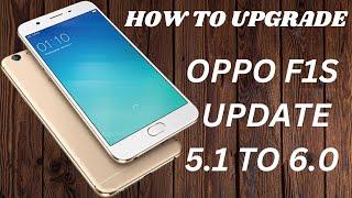 How To Update Oppo F1s and A1601 Android 5.1 to 6.0 marshmallow upgrade 2023