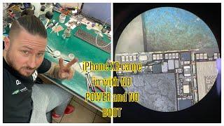 iPhone XR came in with NO POWER and NO CHARGE - IMPORTANT DATA - DATARECOVERY - SHORT CIRCUIT