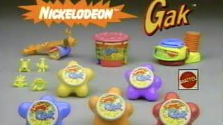 NICKELODEON'S GAK - 90s Commercials Compilation