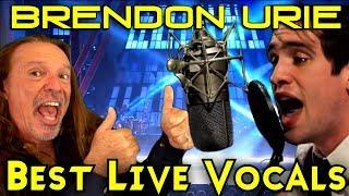 Vocal Coach Reacts To Brendon Urie's Best Live Vocals - Ken Tamplin