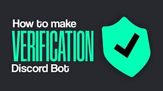 How to Make VERIFICATION BOT w/ BUTTONS | Discord.js | Replit