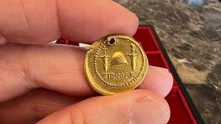 Someone put a Hole in this Coin - now it's worth Millions (the EID MAR aureus)