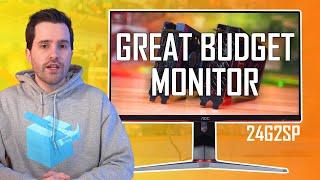 The Best Budget Monitor Gets Better - AOC 24G2SP Review