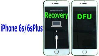 How to enter RECOVERY mode and DFU mode iPhone 6s/6s Plus