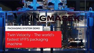 Twin Velocity VFFS Packaging Machine by Viking Masek