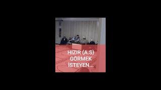 HIZIR (a.s) GÖRMEK İSTEYEN dervişe ihramcızade hazretlerinin hızır'ı(a.s) göstermesi kerameti