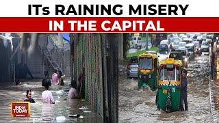 Delhi Rain News: Its Raining Misery In The Capital | Schools Shut In Delhi | India Today