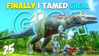 I Tamed The Boss Of Ark Mobile GIGANOTOSAURAS