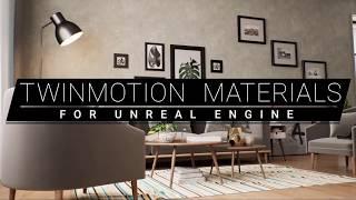 FREE TWINMOTION MATERIALS FOR UNREAL ENGINE!