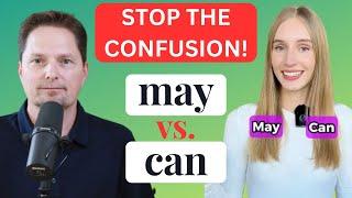 MAY VS. CAN / AVOID THESE SIMPLE MISTAKES IN ENGLISH / ARIANITTA LA GRINGA ENGLISH