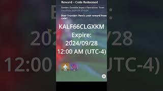 [EXPIRED] 5.1 Livestream Codes 3x100 Primos #free #genshinimpact