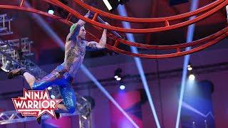 Captain NBC Jamie Rahn sorgt für Farbe im Parcours | Ninja Warrior Germany 2019