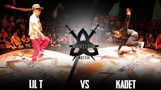 P.L.U.R.BATTLE CONSTANTA 2015|HIP-HOP 1/4 1X1|KADET(win) VS LIL T