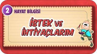 İstek ve İhtiyaçlarım  2.Sınıf Hayat Bilgisi #2025