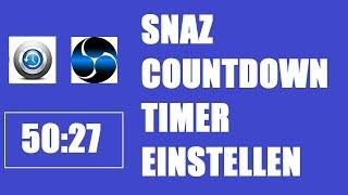 [HOW TO] Mit Snaz Countdown Timer einstellen [FULL HD/German] Tutorial #002 // THEGREEBYT