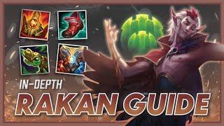 IN-DEPTH RAKAN Support Guide Season 12 | How To CARRY Like a PRO All Game | Full Build
