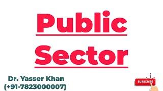 Public Sector | Meaning Of Public Sector | Public Sector Undertaking | PSU | Economics | CUET UGC