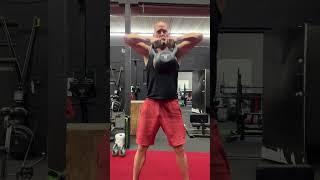 Kettlebell squat to upright row demo.  #squat #shoulderworkout #legworkout #exercise #gym #fitness