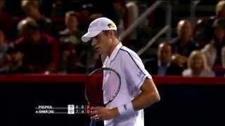 Coupe Rogers - Montréal - John Isner c. Vasek Pospisil