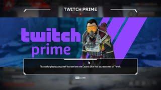 Apex Legends - I GOT THE NEW CAUSTIC TWITCH PRIME SKIN!! GEOMETRIC ANOMALY