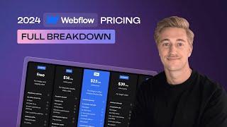 Webflow Pricing and Plans in 2024 - Explained 7 Minute