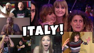 MANESKIN - ITALY - COMPILATION LIVE REACTIONS TELEVOTING EUROVISION 2021